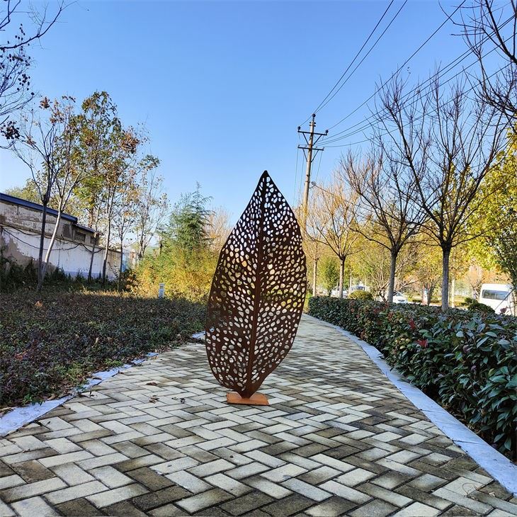 Corten Steel Abstract Statue