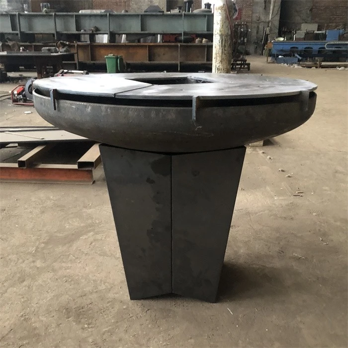 Corten Steel Bbq For Outdoor Use