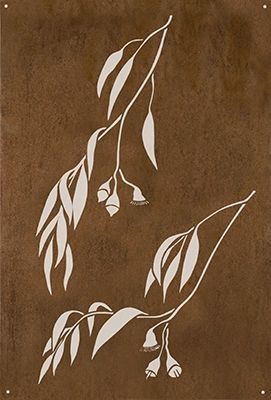 Corten Steel Garden Screen Panels