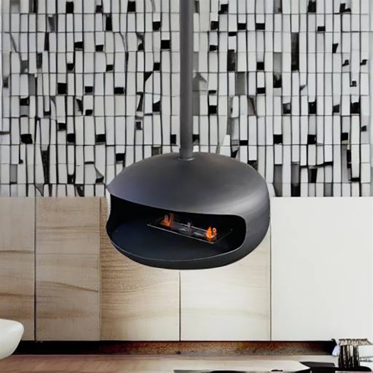 Freestanding Bracket Alcohol Fireplace Heating Stove