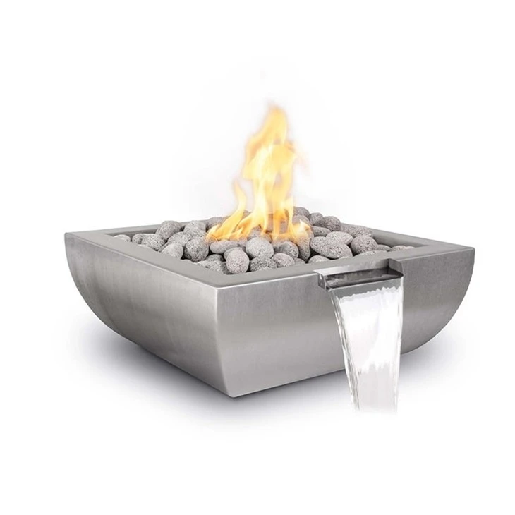 Gas Outdoor Firepit With Water