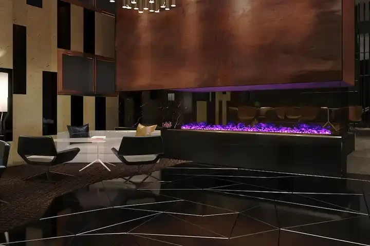 Home Electronic Fireplace Simulation