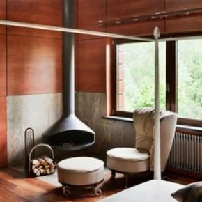 Indoor Hanging Suspended Fireplace For Household