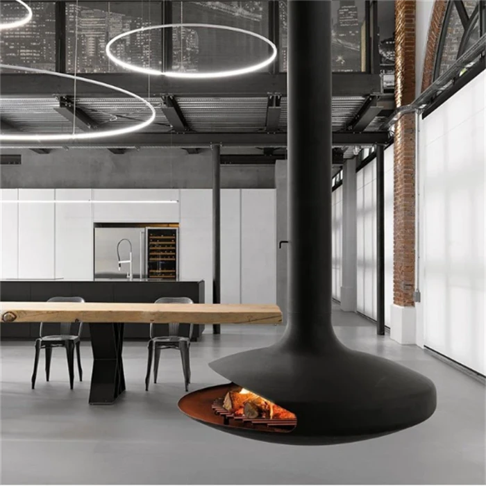 Real Fire Steel Hanging Fireplace Firepits suppliers