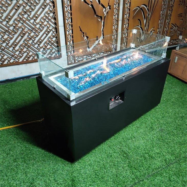 Swimming Pool Gas Fire Pit Steel Fire Pit